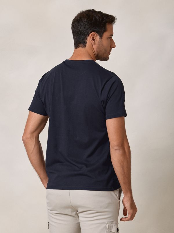 Patch LG EQ T-shirt | Navy Blue