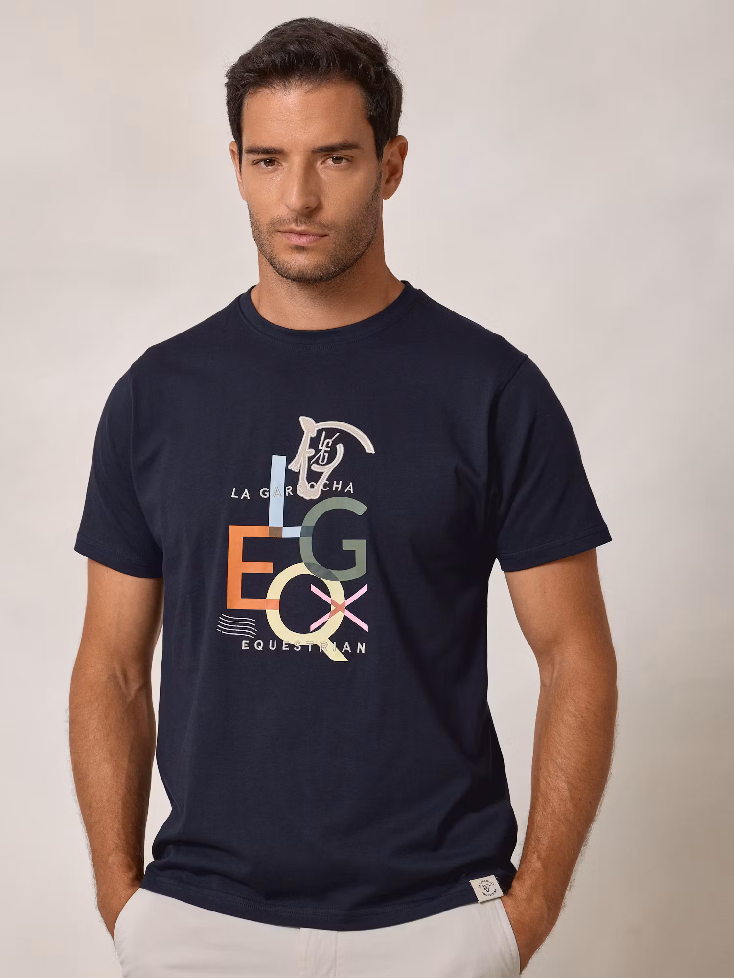 Camiseta Patch LG EQ | Marino