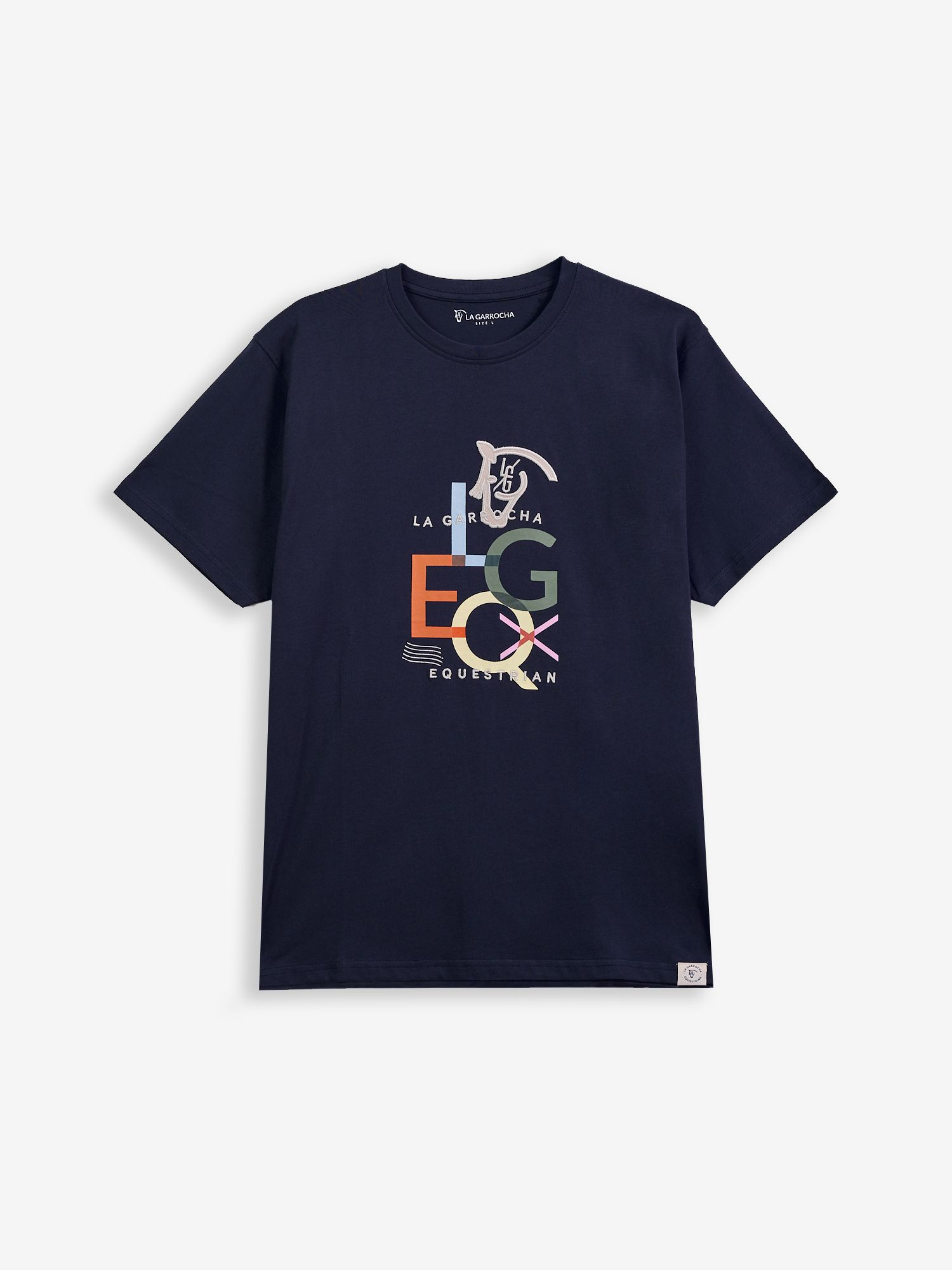T-shirt Patch LG EQ | Bleu Marine