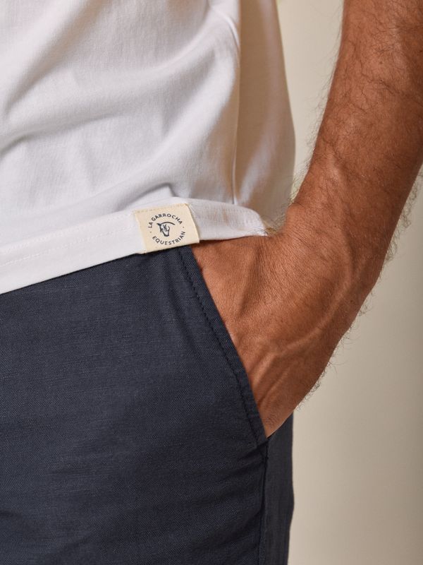 Patch LG EQ T-shirt | White