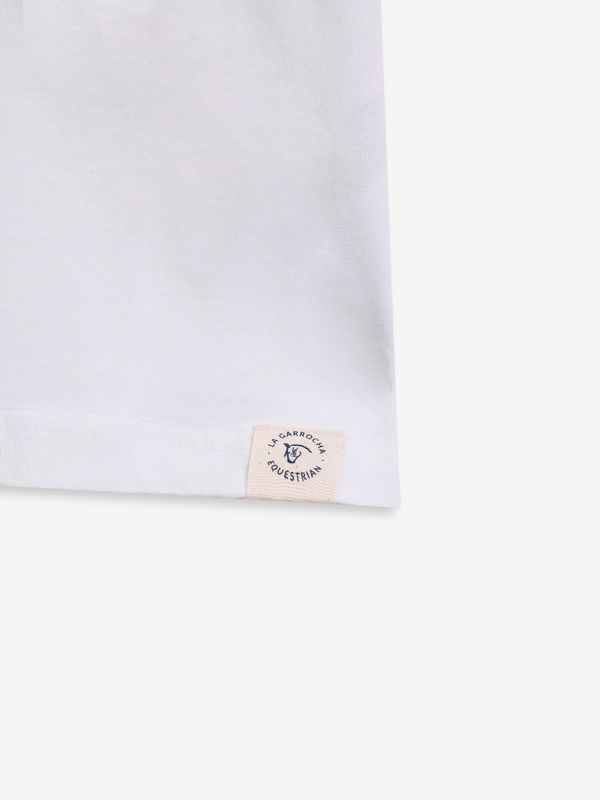 T-shirt Patch LG EQ | Branco