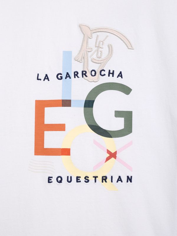 T-shirt Patch LG EQ | Branco