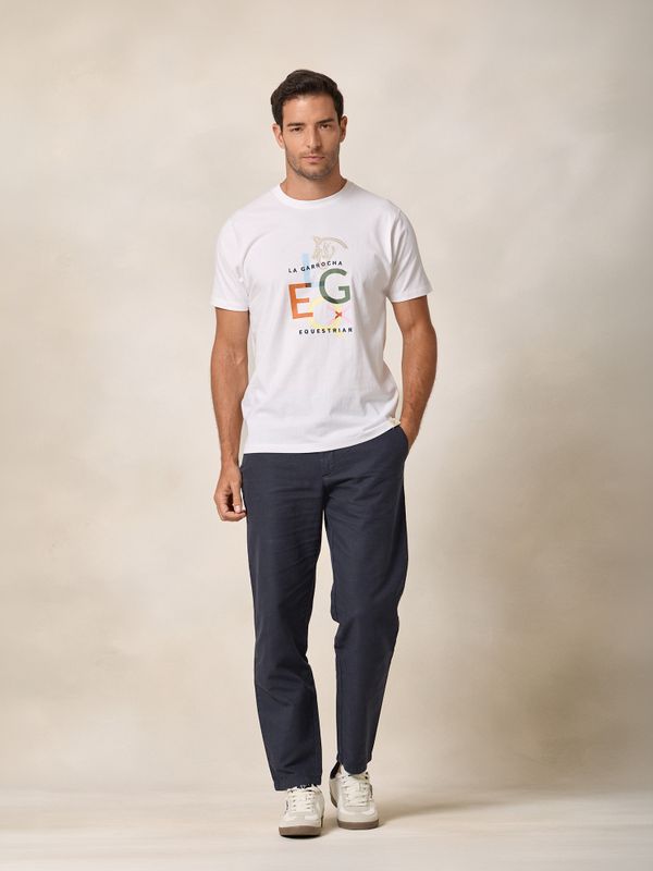 Patch LG EQ T-shirt | White