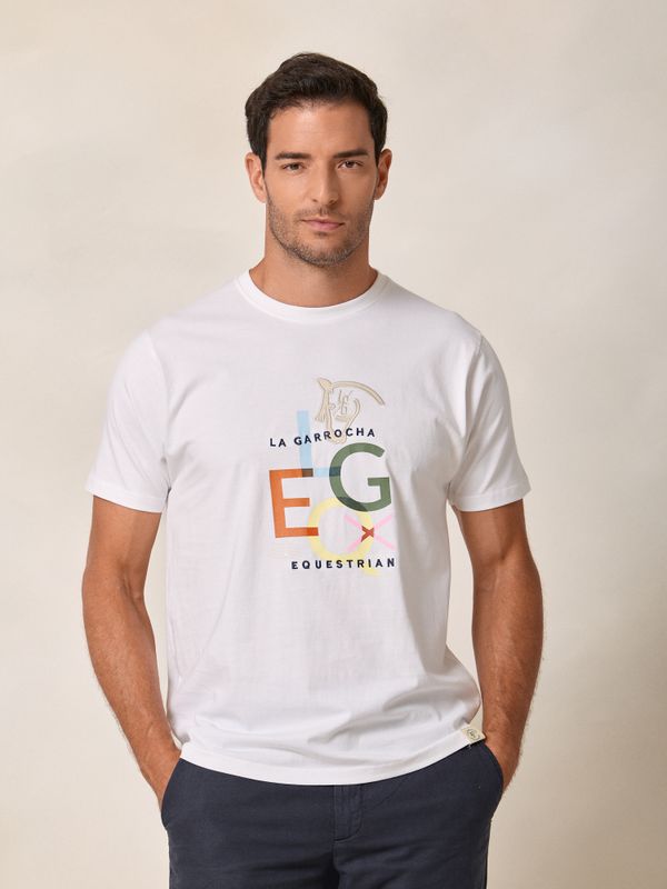 Patch LG EQ T-shirt | White