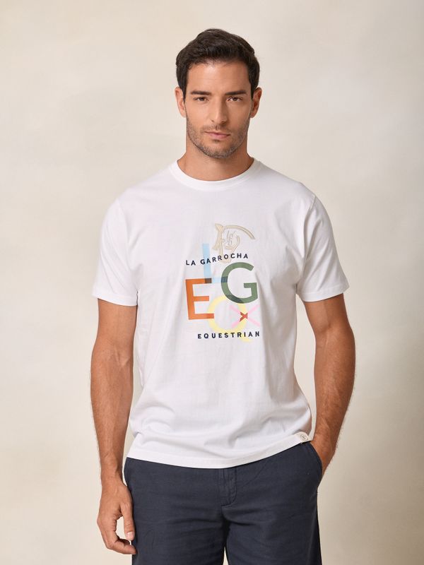 Patch LG EQ T-shirt | White