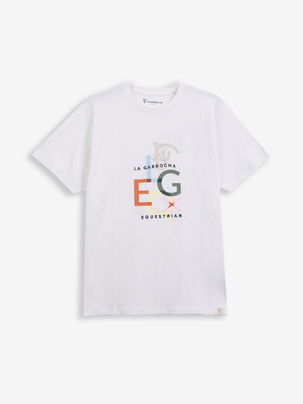 Camiseta Patch LG EQ | Blanco