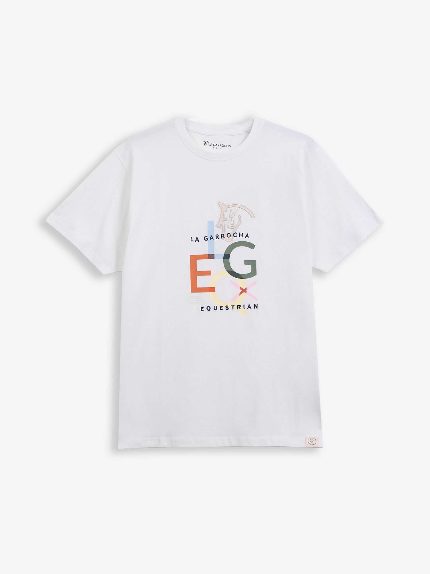 T-shirt Patch LG EQ | Branco