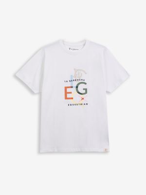 T-shirt Patch LG EQ | Branco