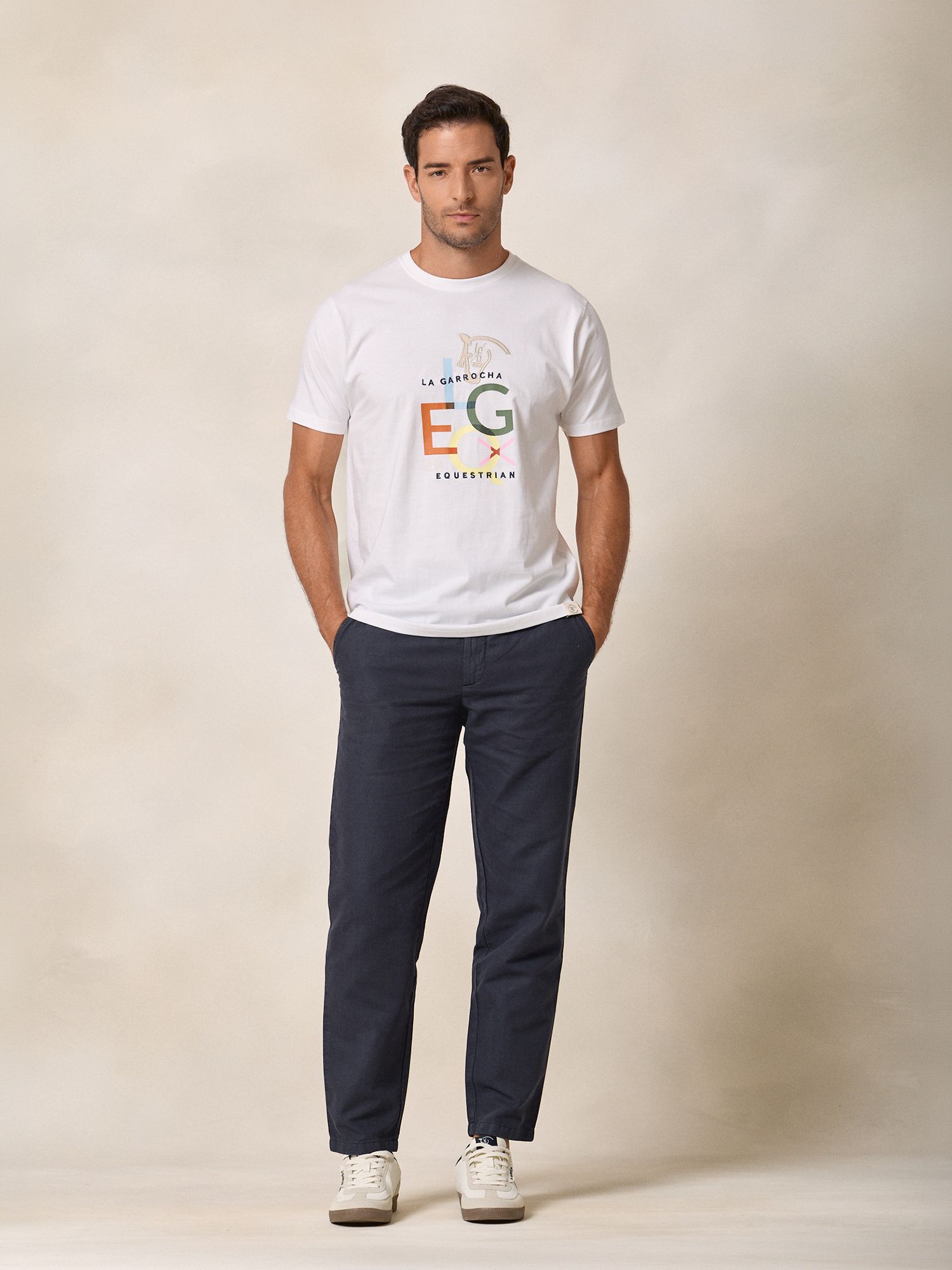 Patch LG EQ T-shirt | White