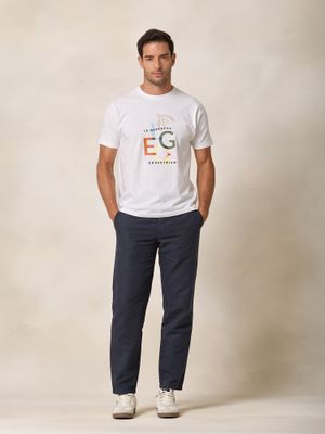 T-shirt Patch LG EQ | Blanc
