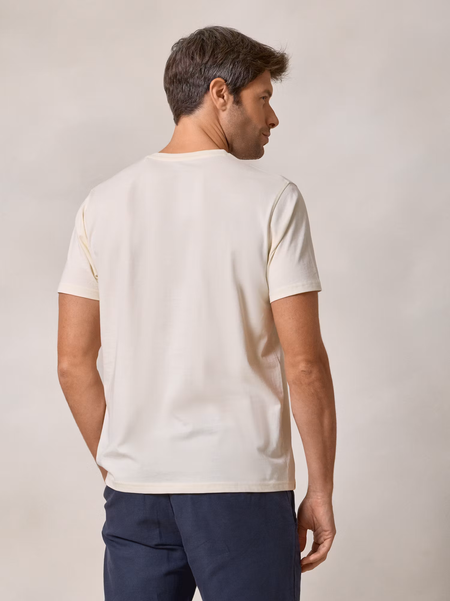 T-shirt Étnica com Aplique | Cru