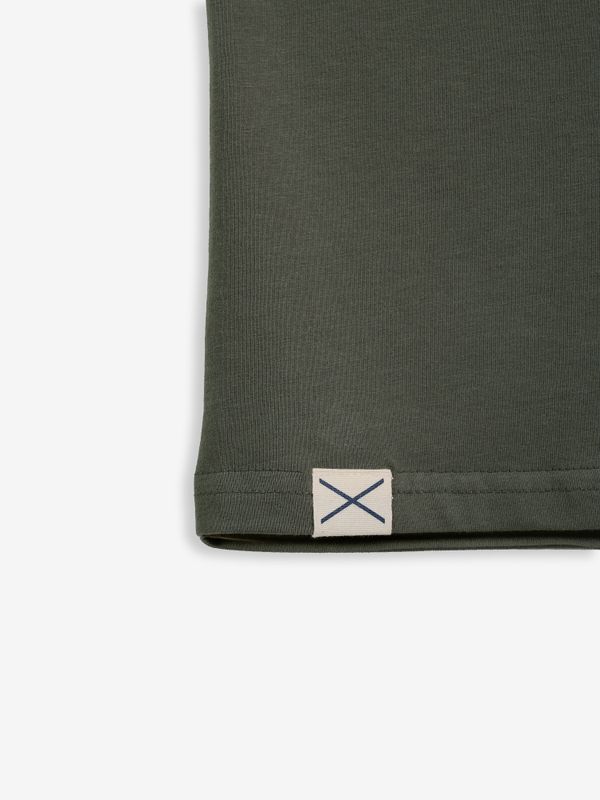 T-shirt Cavalo Bordado | Cáqui