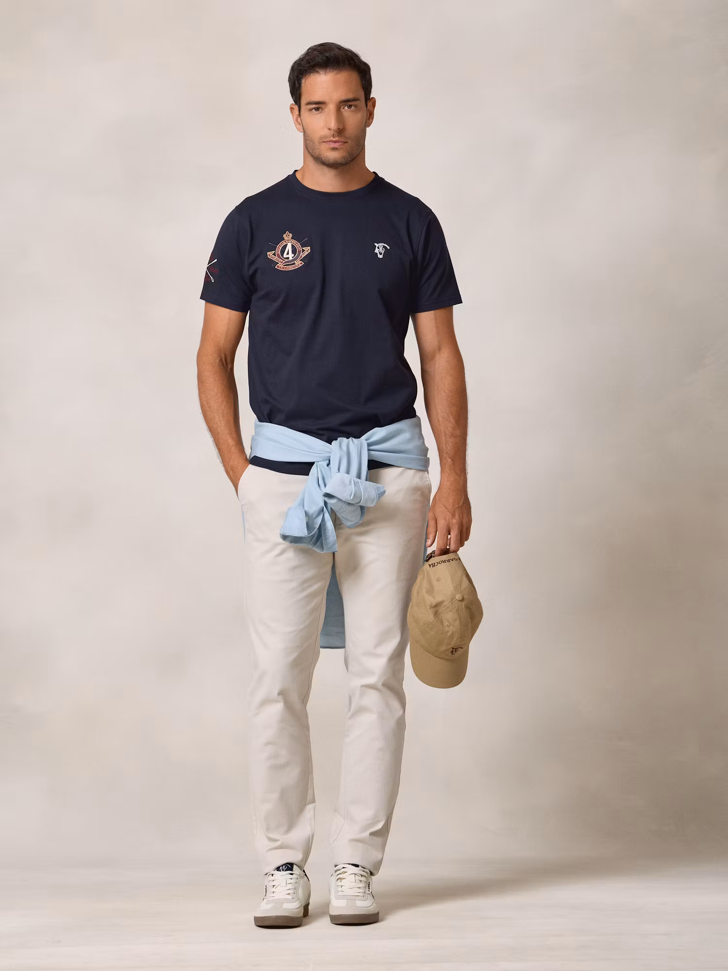 Squad Crest T-shirt | Navy Blue