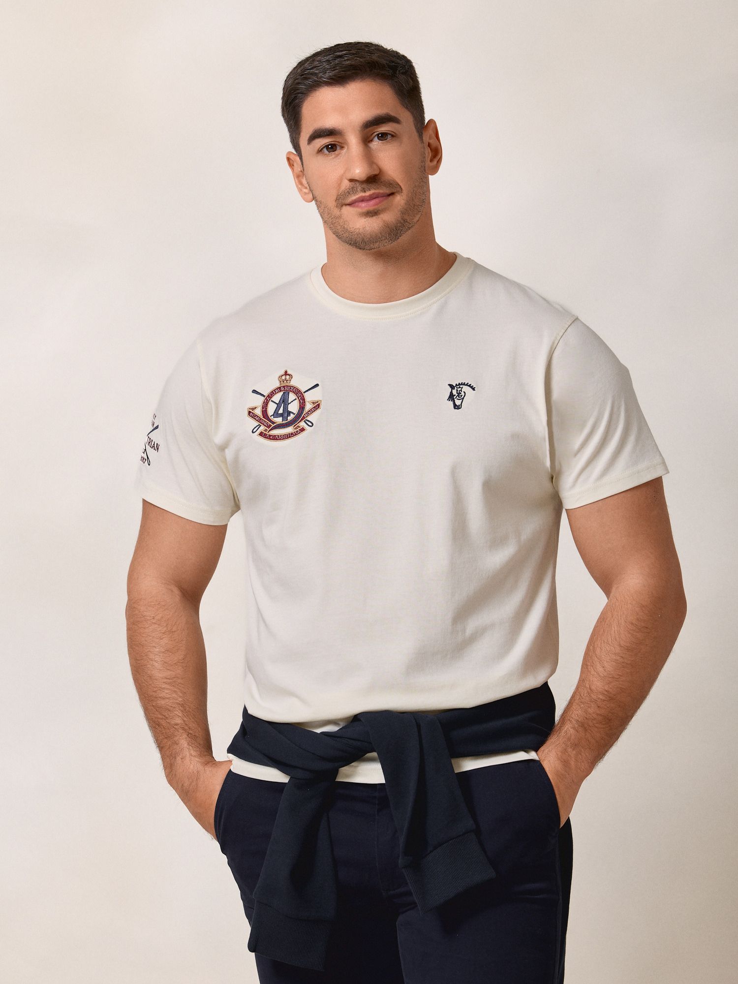 Camiseta Escudo Squad | Crudo