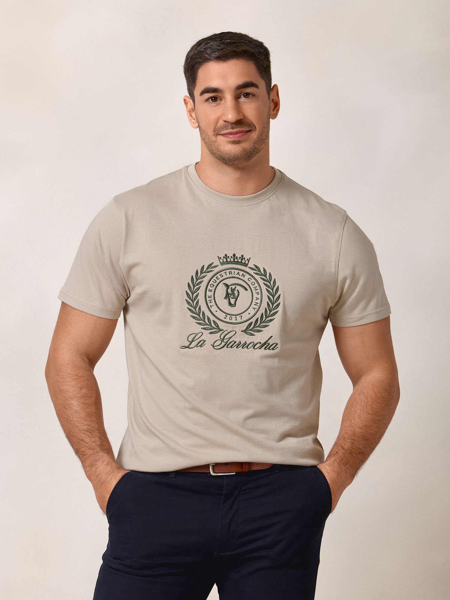 Camiseta Escudo Company | Cuarzo