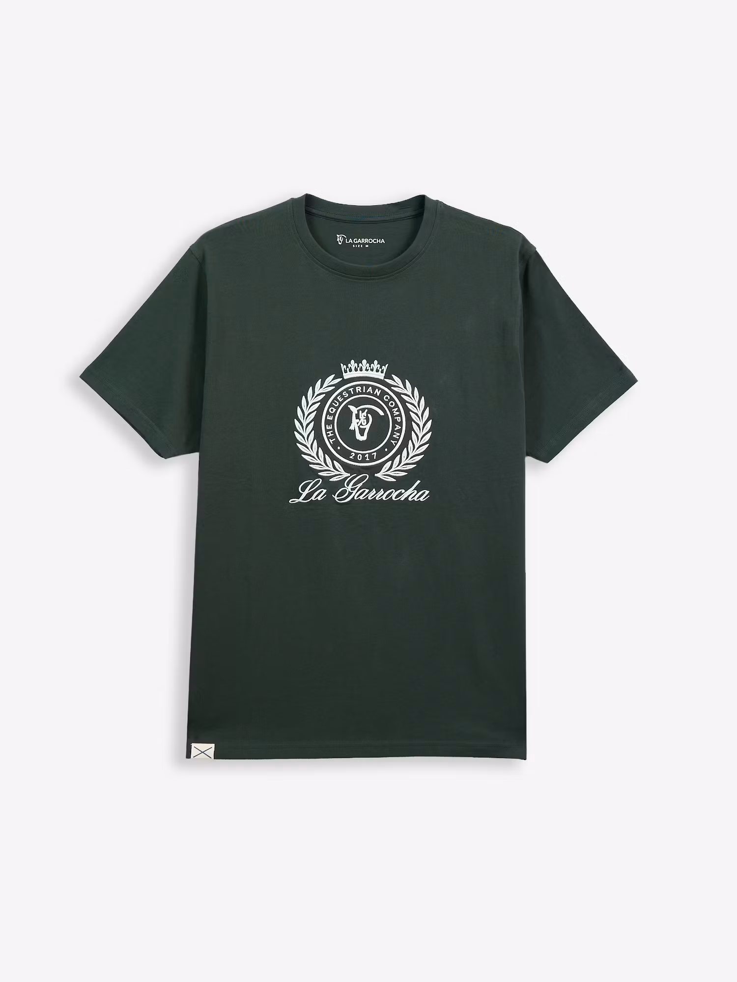 T-shirt Écusson Company | Vert Sapin