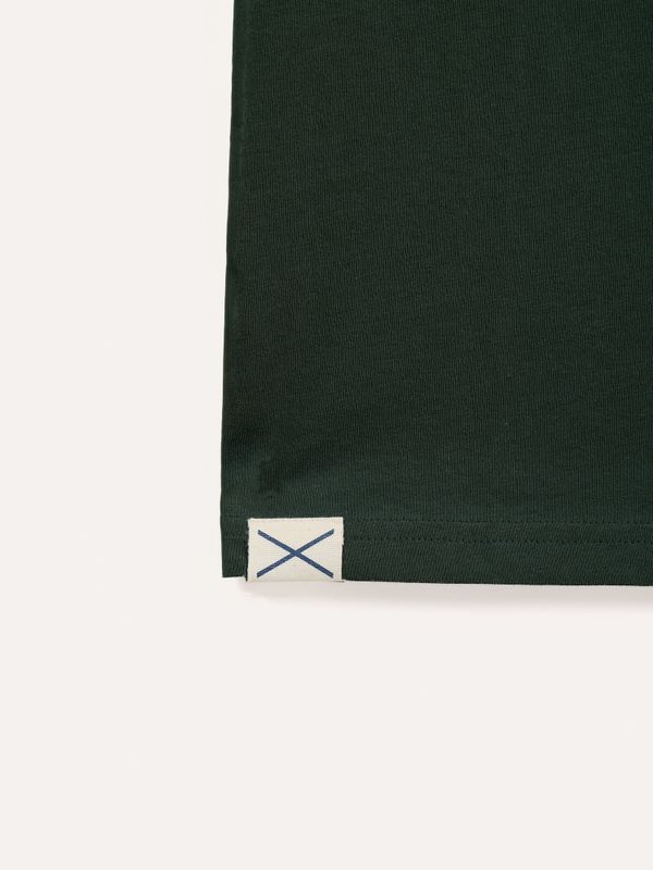 T-shirt Écusson Company | Vert Sapin