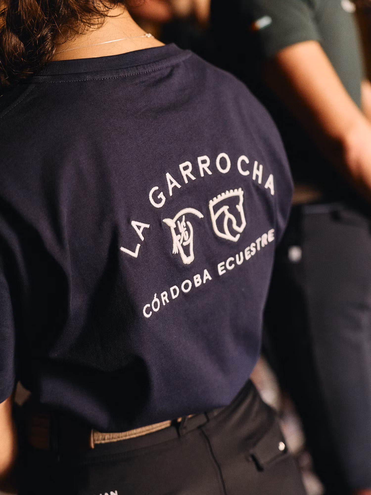 T-shirt Córdoba Ecuestre | Azul Marinho