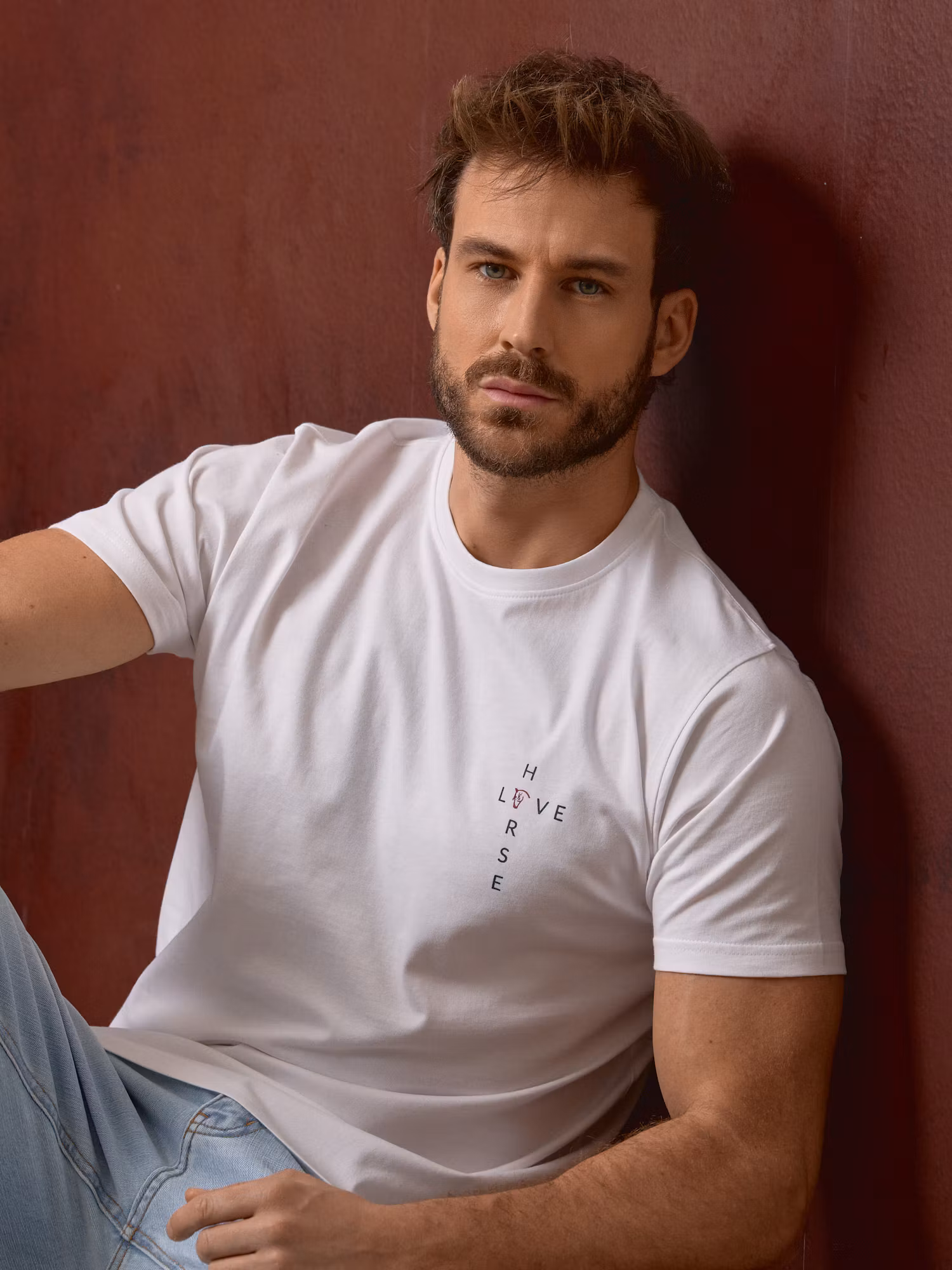 Camiseta Horse Love | Blanco