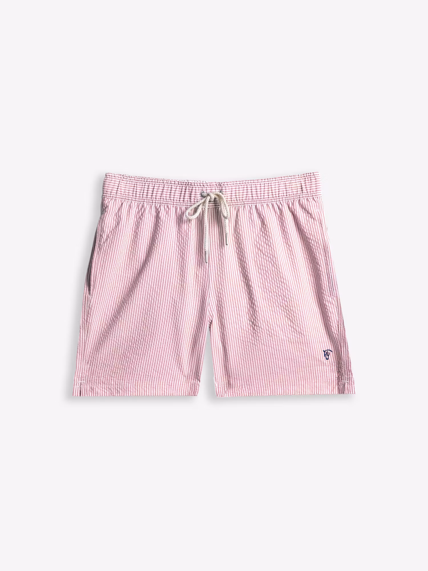 Maillot de bain à Rayures en seersucker | Bordeaux