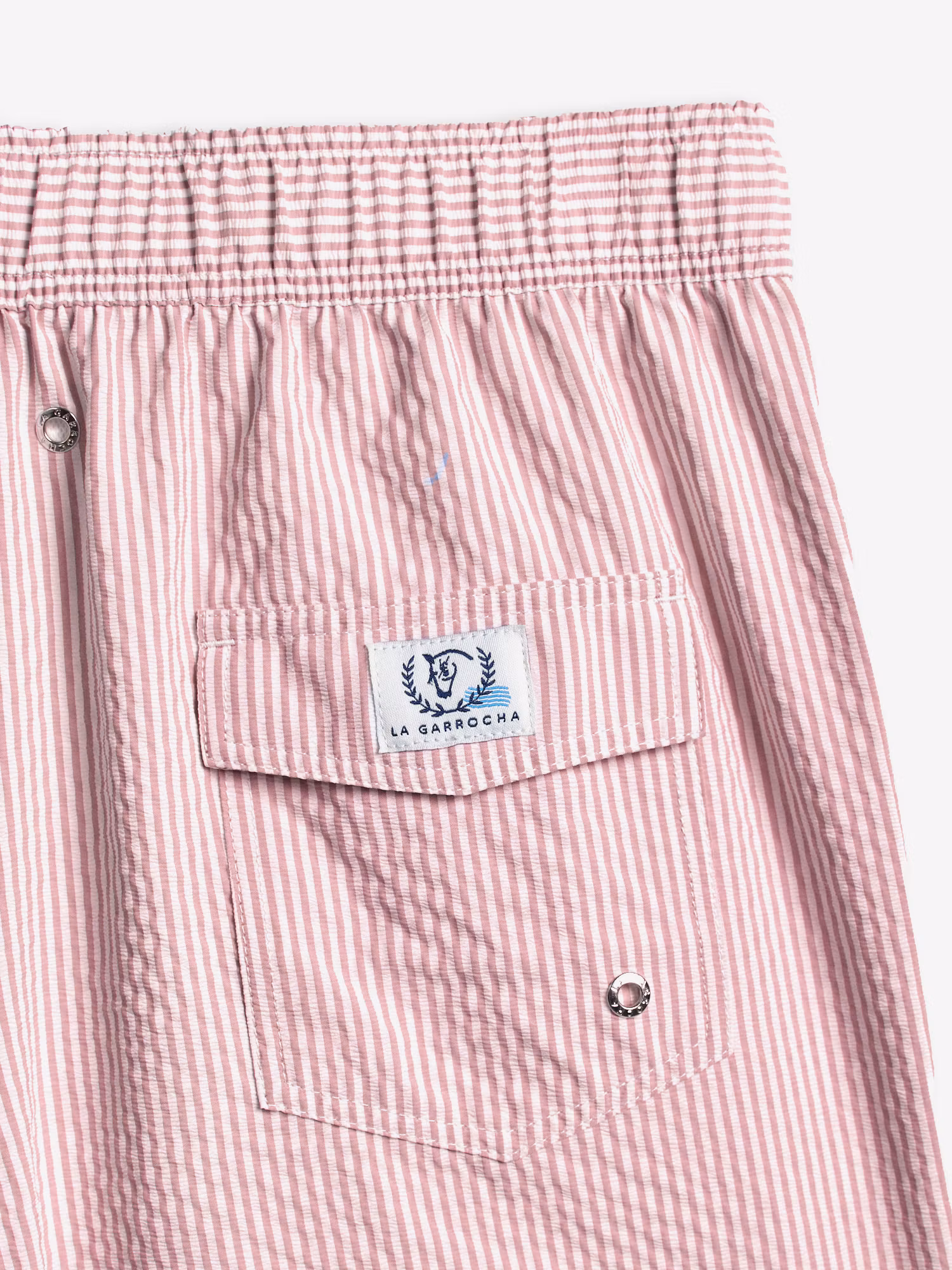 Maillot de bain à Rayures en seersucker | Bordeaux