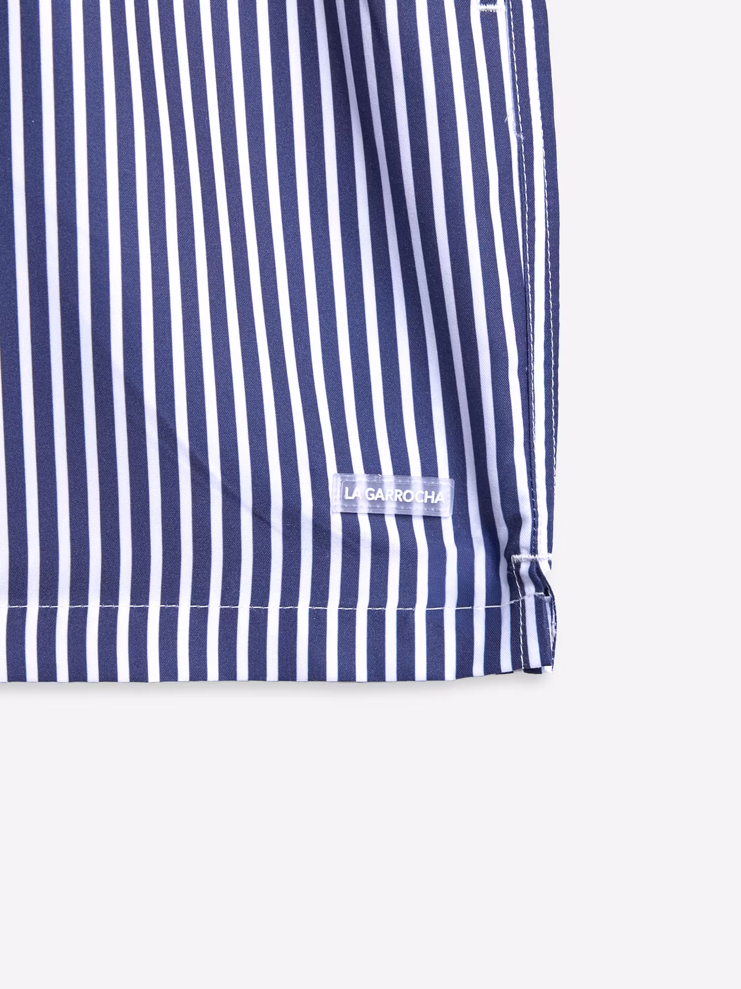 Bañador Rayas Bolsillo Contraste | Marino