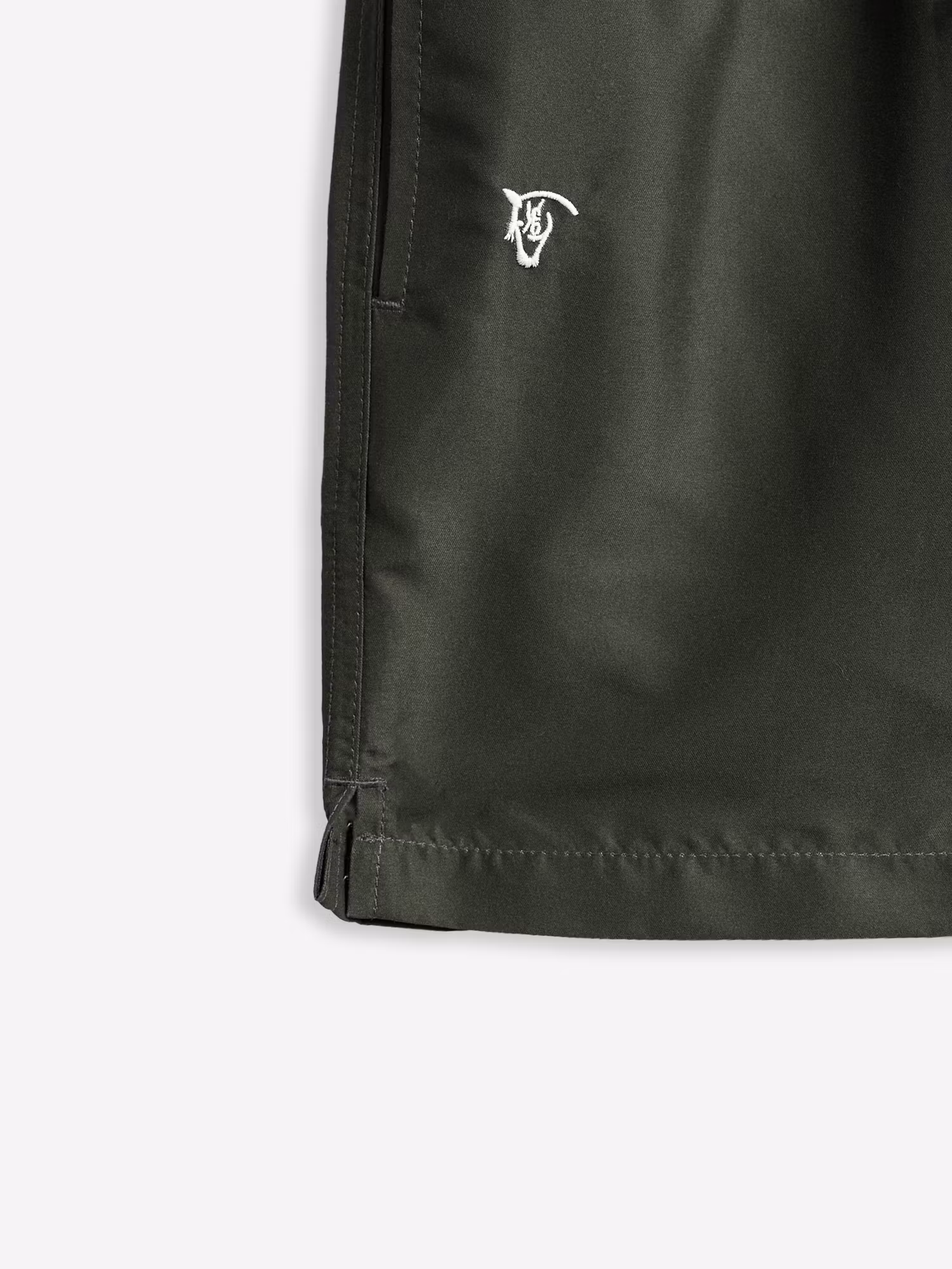 Maillot de bain uni | Vert Mousse