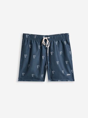 Maillot de bain chevaux | Bleu Lac