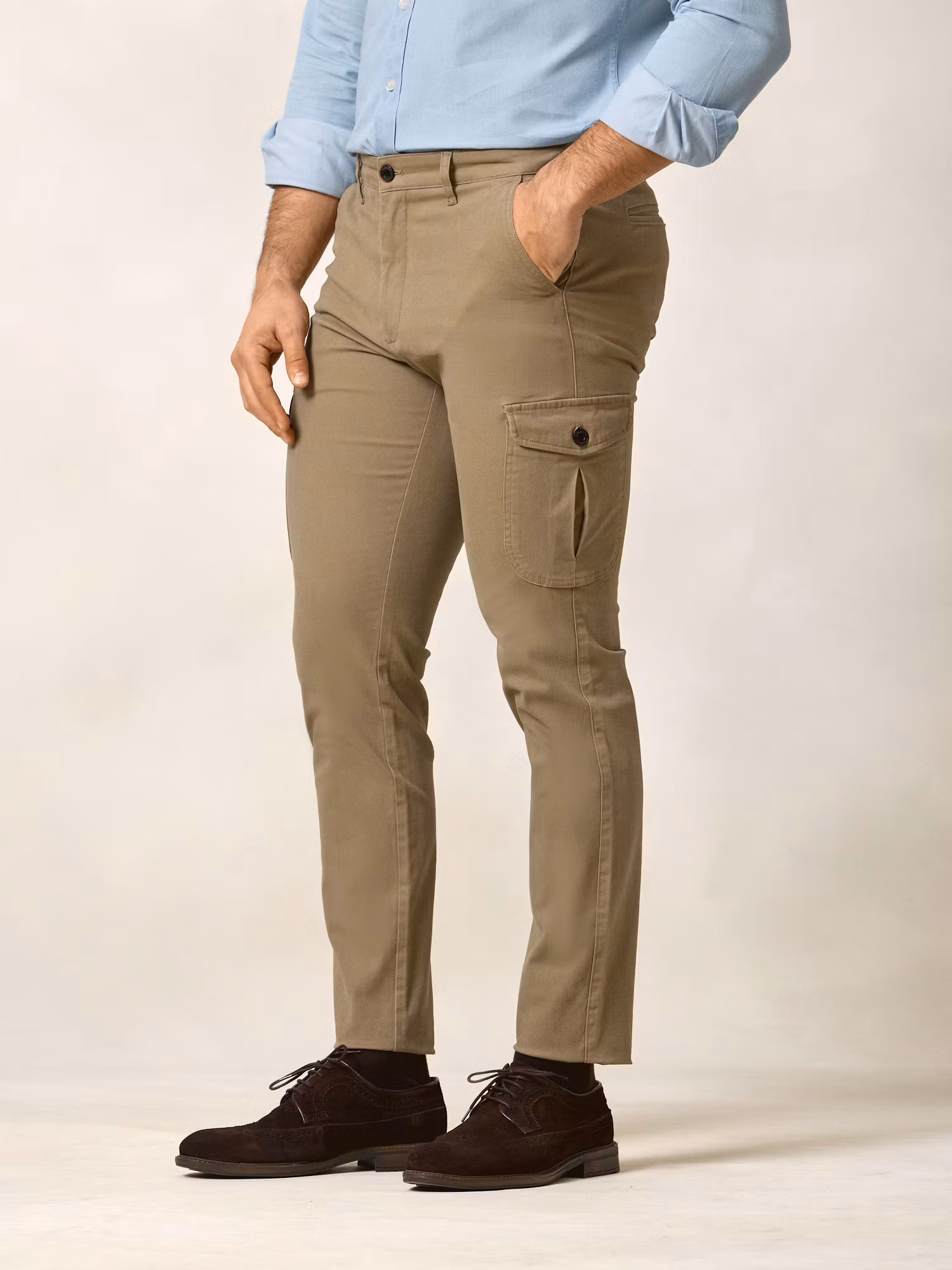 Chinos Cargo | Camel