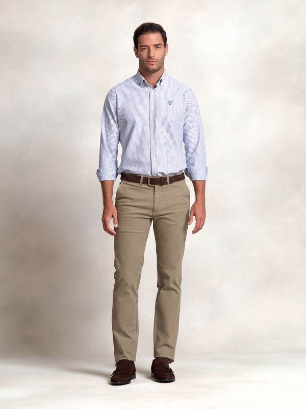 Regular Chinos | Camel