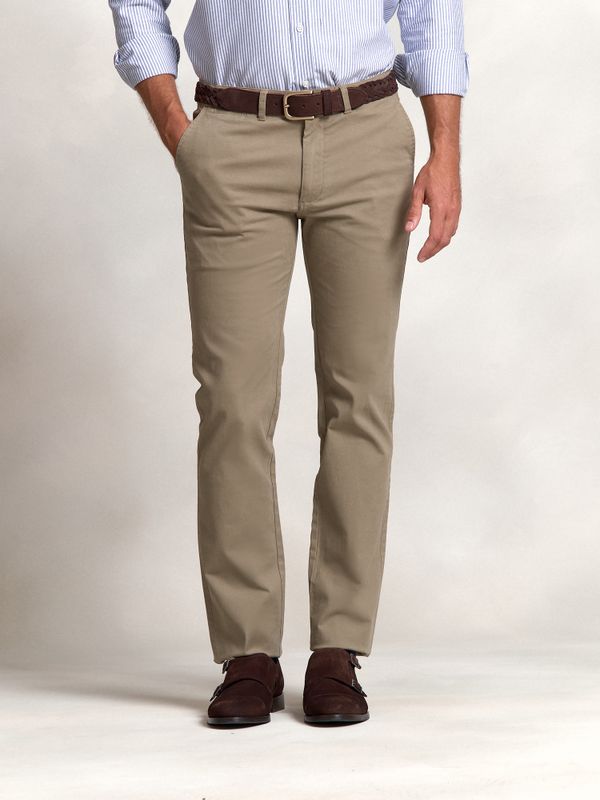 Regular Chinos | Camel