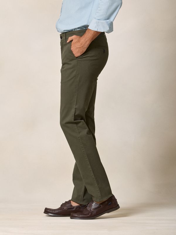 Regular Chinos | Green
