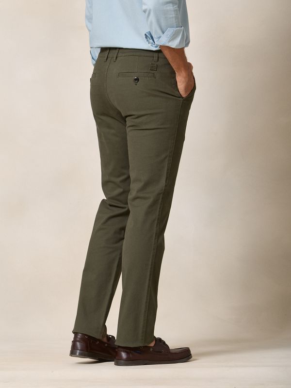 Regular Chinos | Green
