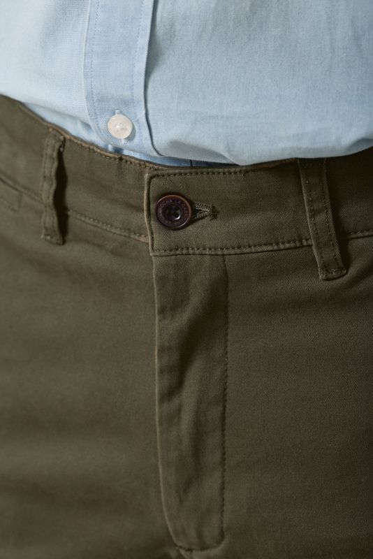 Regular Chinos | Green