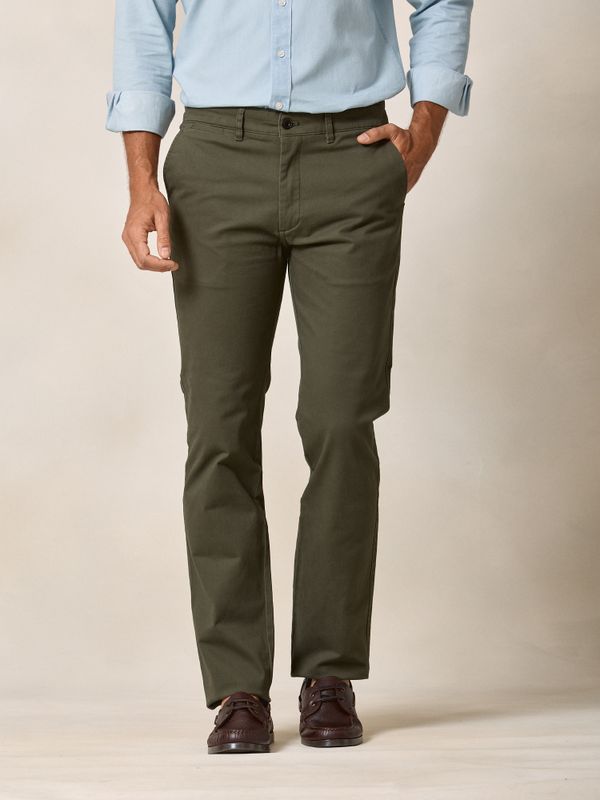 Regular Chinos | Green
