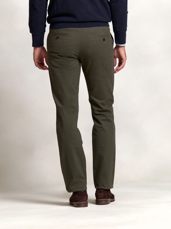 Regular Chinos | Green