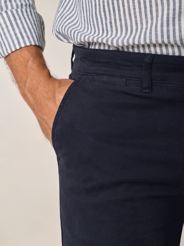 Regular Chinos | Navy Blue