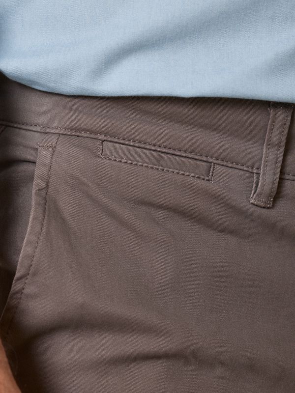 Regular Chinos | Toasted Brown