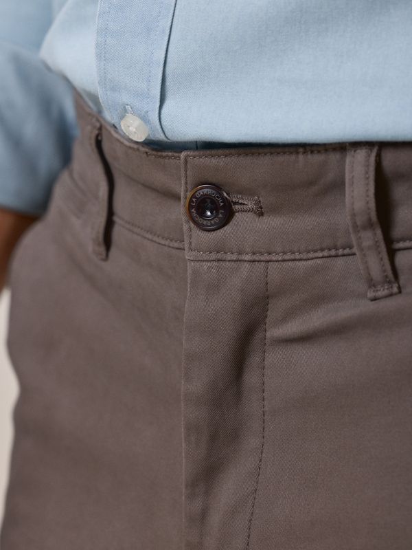 Regular Chinos | Toasted Brown
