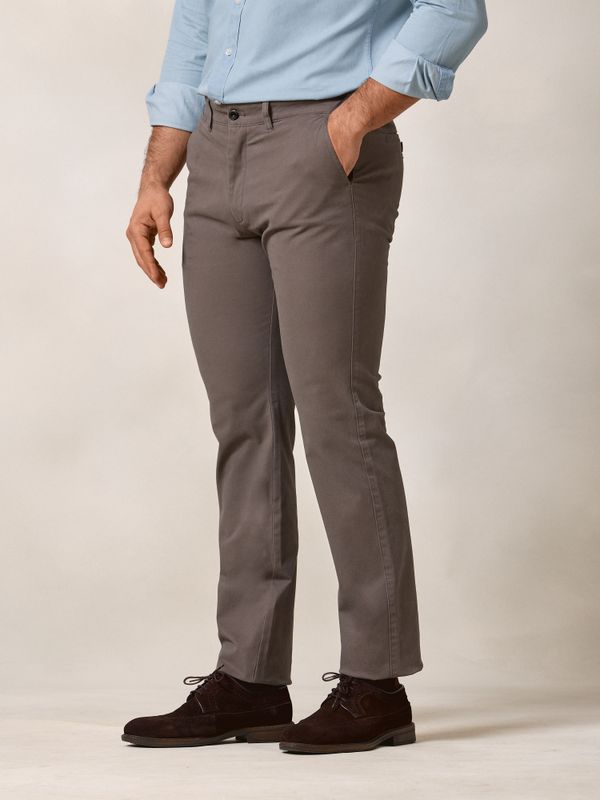 Regular Chinos | Toasted Brown