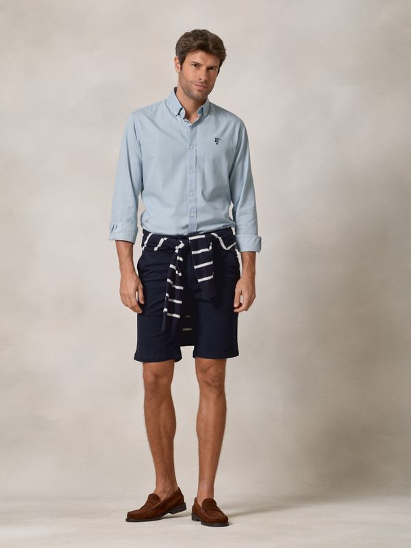 Bermuda Chino | Bleu Marine
