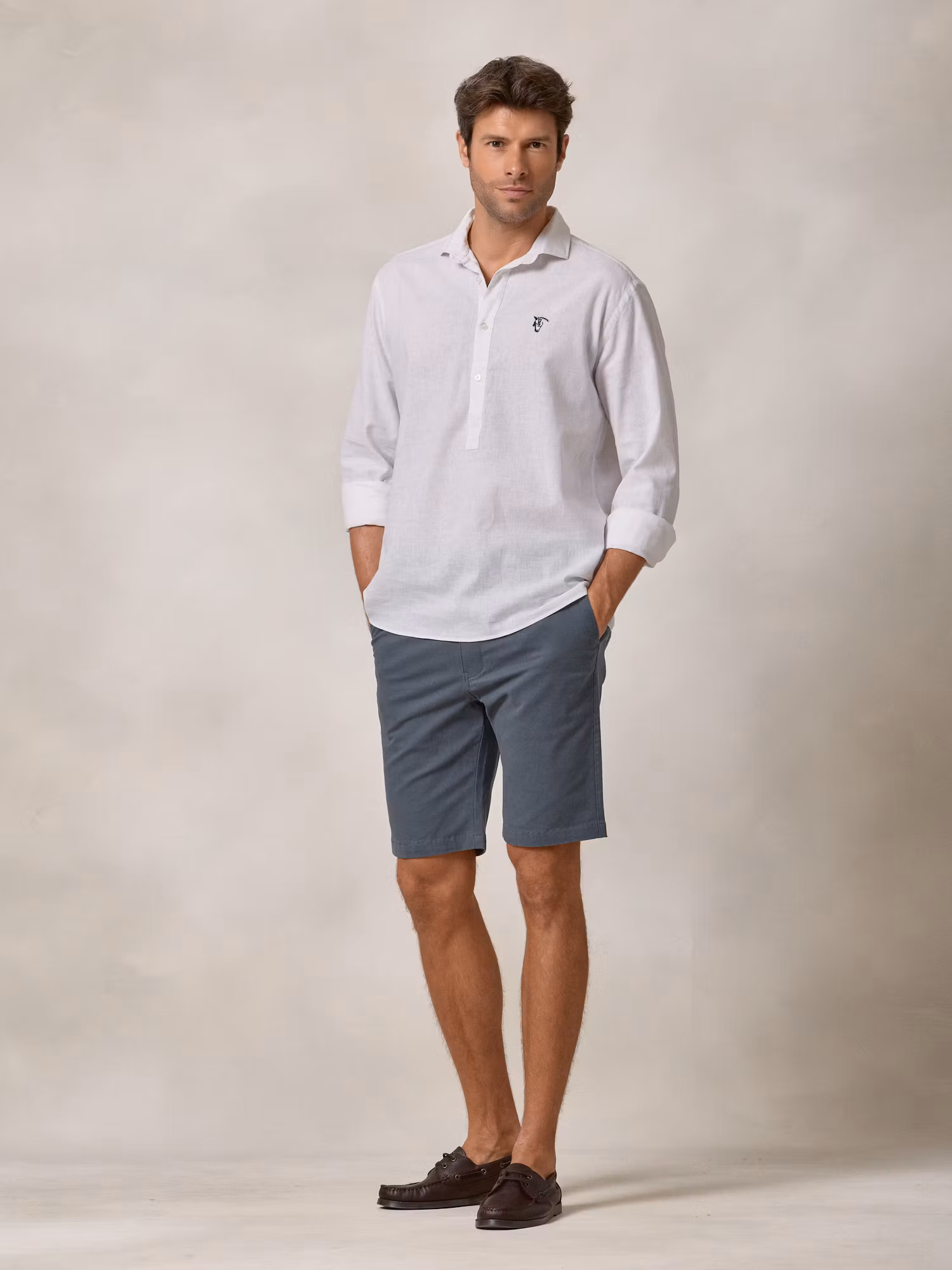 Bermuda Chino | Cobalto