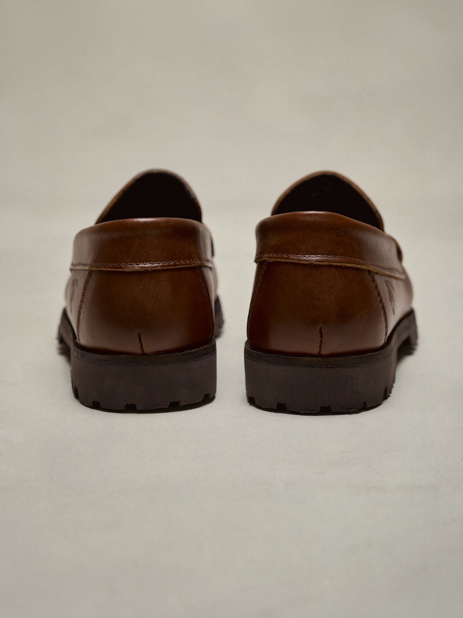 Track sole loafer