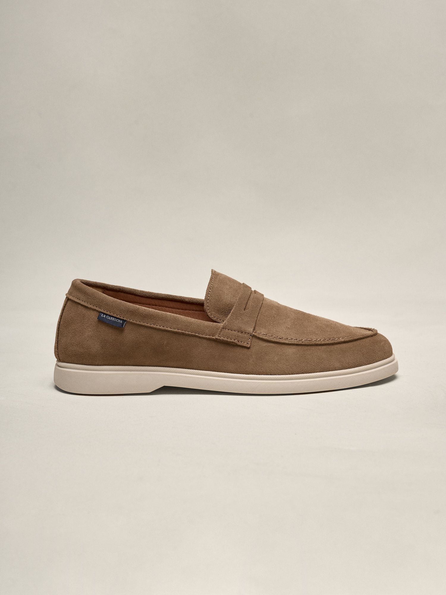 Mocassin en daim avec mors