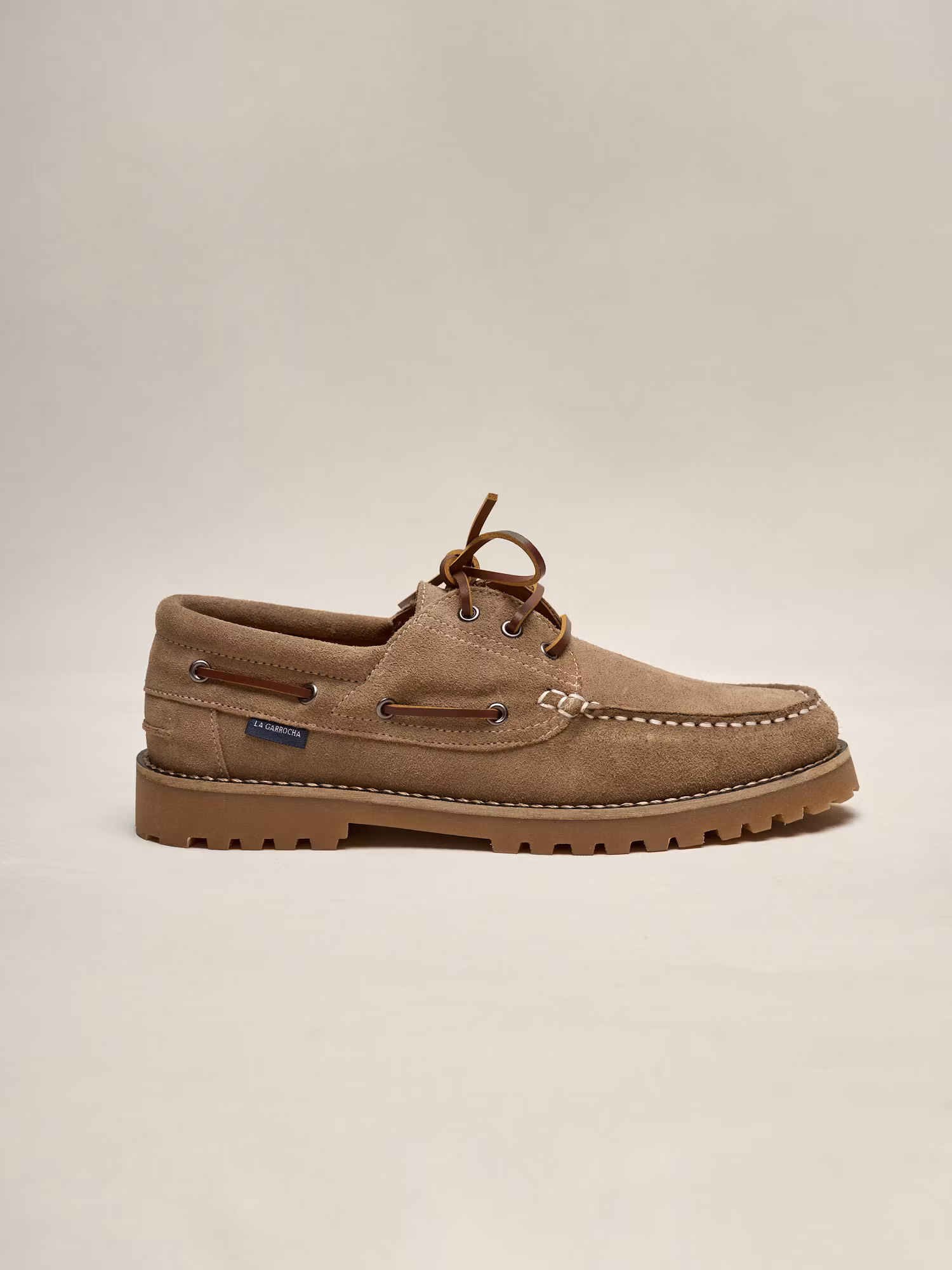 Zapato Caña Serraje | Arena