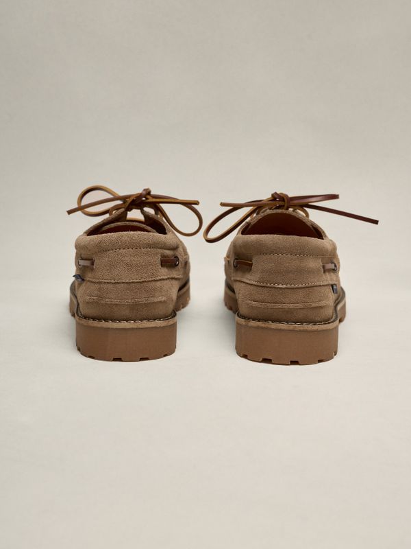 Caña Suede Shoe | Sand