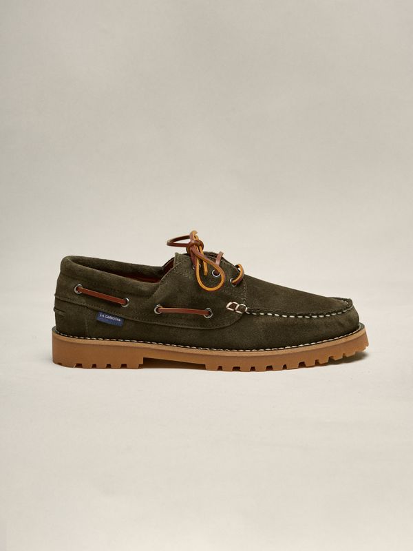 Suede Caña Shoe | Khaki