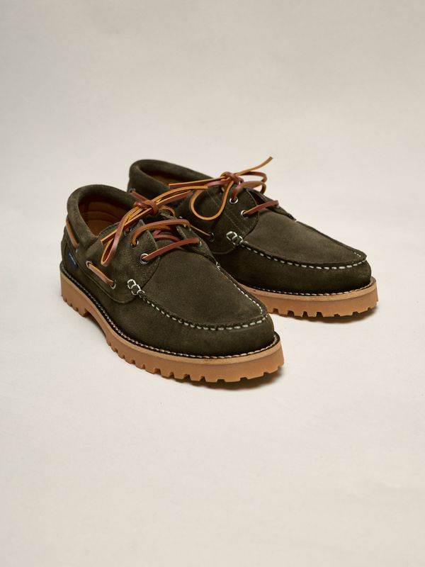 Suede Caña Shoe | Khaki