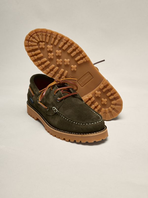 Suede Caña Shoe | Khaki