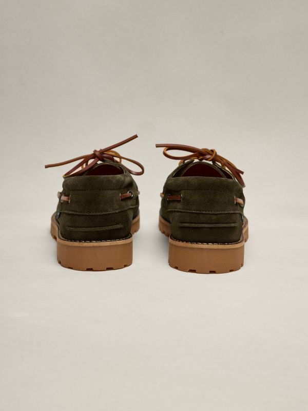 Suede Caña Shoe | Khaki